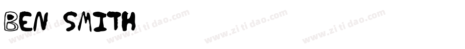 Ben Smith字体转换